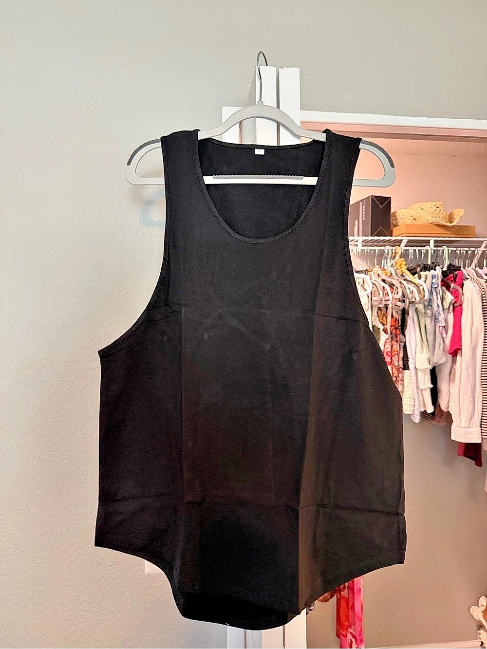 Black Tank Top Size XL Like New